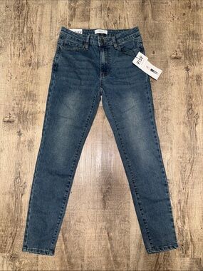 High- Skinny Jeans - Indigo Blue